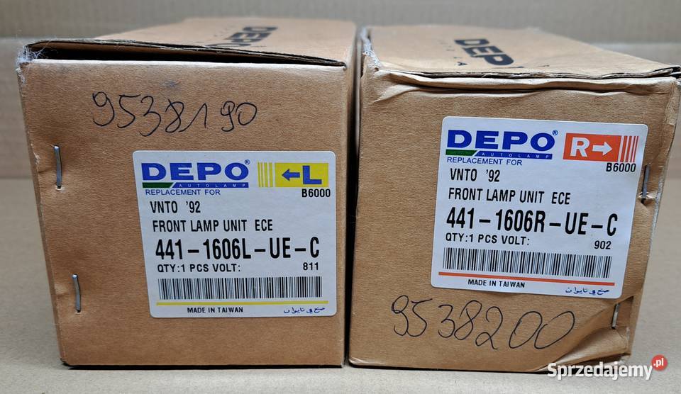 DEPO KIERUNKOWSKAZ LEWY PRAWY PRZÓD VW GOLF III