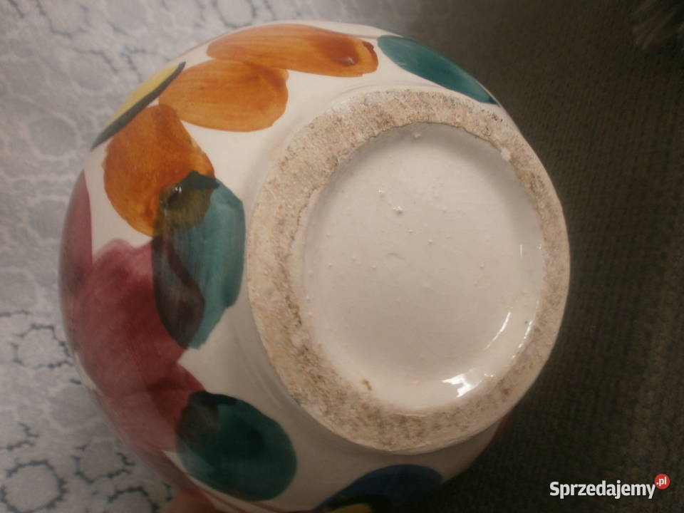 Dzbanek malowany ceramika