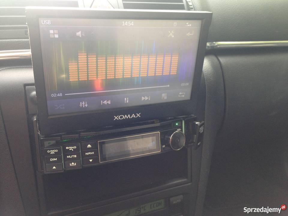 Radio dotykowe XOMAXXMVRSUN728 1 DIN wysuwany CD Gorzów Wielkopolski