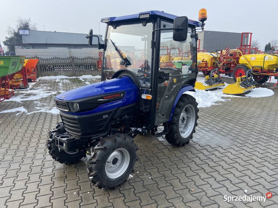 Ciągnik rolniczy FARMTRAC 26 4WD z kabiną Farmtrac Opatówek