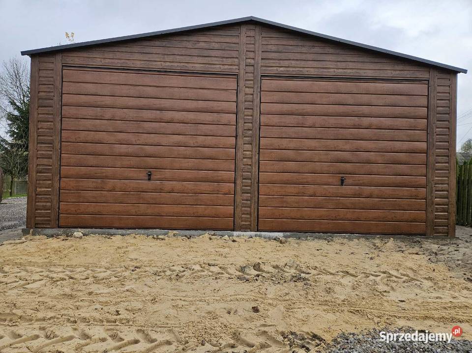 Garaż blaszak dwuspadowy Garwolin