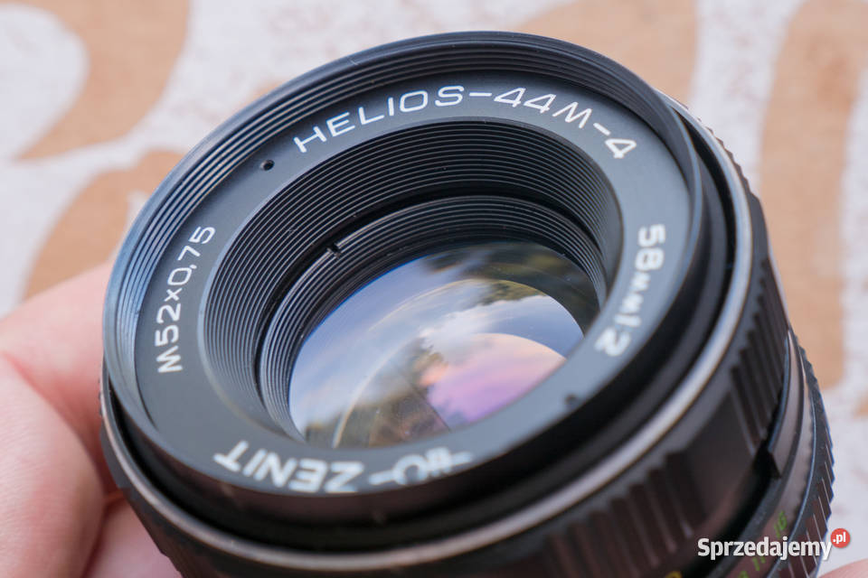 Obiektyw Helios 44M4 58mm f2 M42 Portret serwis kujawsko-pomorskie Szramowo