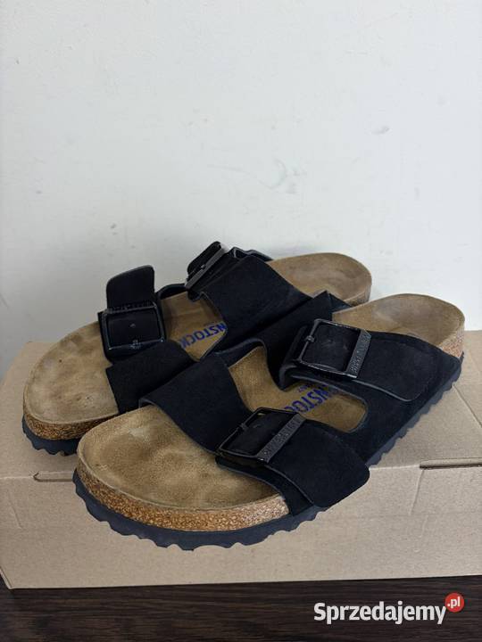 Skórzane klapki damskie Birkenstock Arizona Warszawa