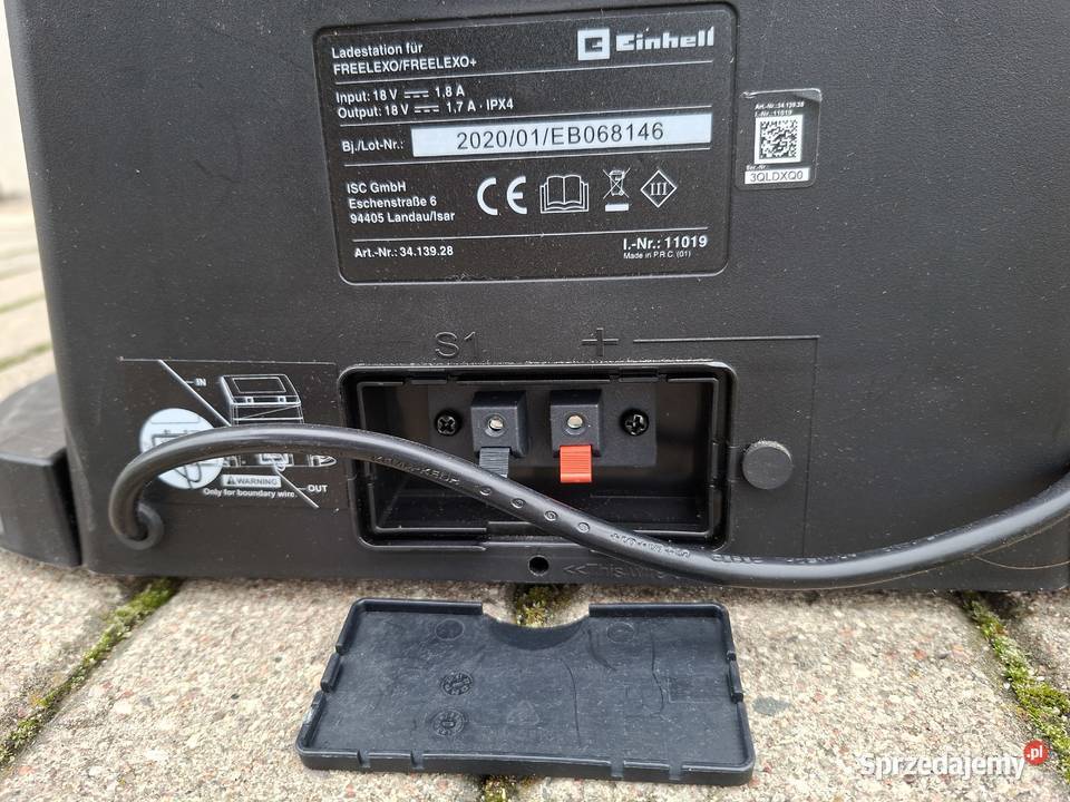 Baza stacja ładowania z bolcami do robota Giżycko