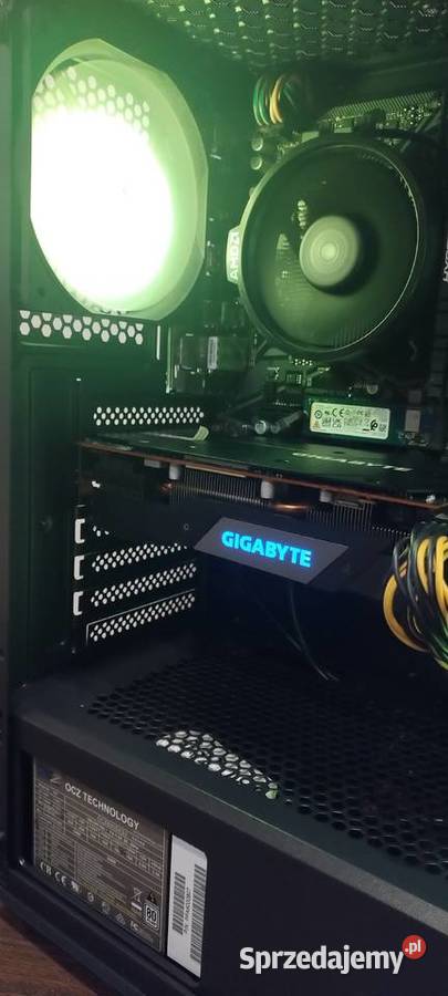 Komputer Gamingowy Ryzen 5 2600 RX 5600 XT 6GB Pamięć RAM 16 Ostrów Wielkopolski