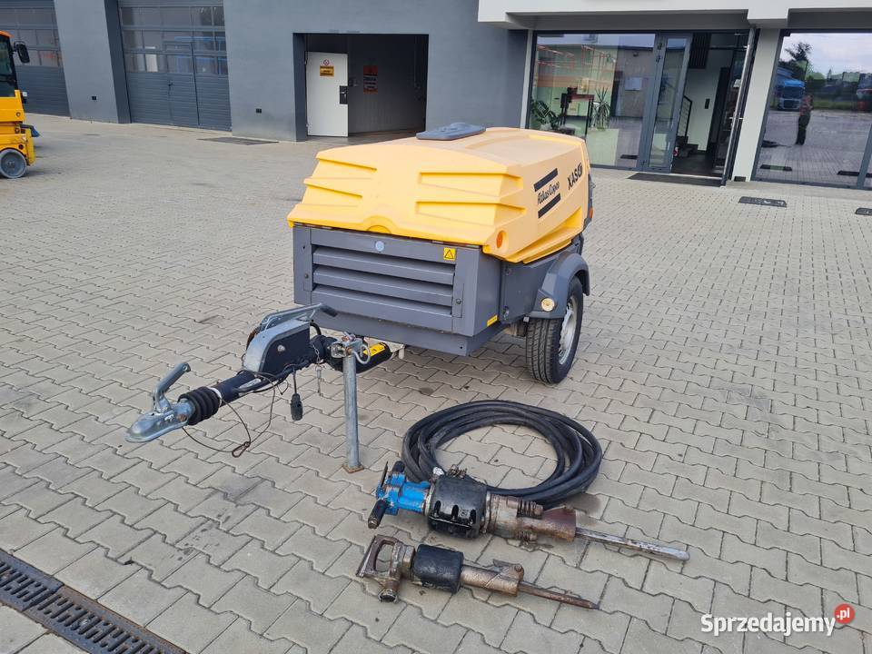 Sprężarka ATLAS COPCO młoty wąż 2013 Dąbrowa Tarnowska