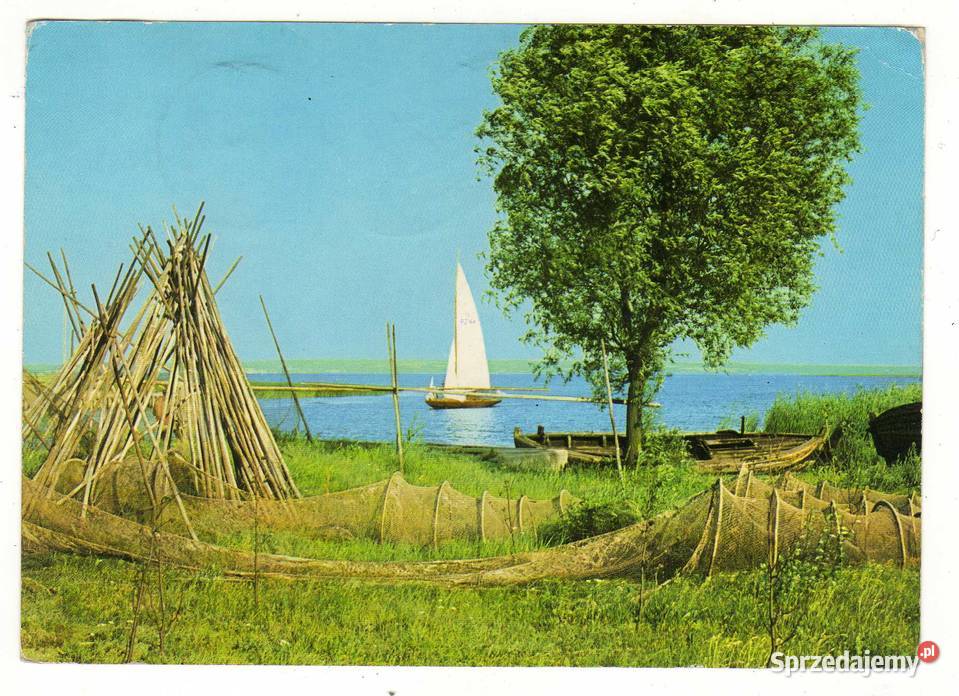 ZALEW WIŚLANY POCZTÓWKA KOLOROWA Krynki