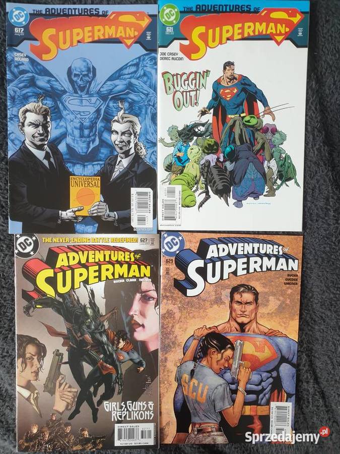 The Adventures Of Superman kolekcja 30 komiksów Gdynia