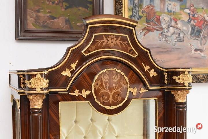 Witryna Piękna Styl Empire Gablotka Serwantka Kraków