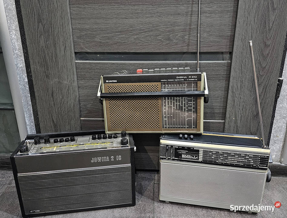 Radio Kolekcjonerskie komplet 3 lata 70 80 sprzedam