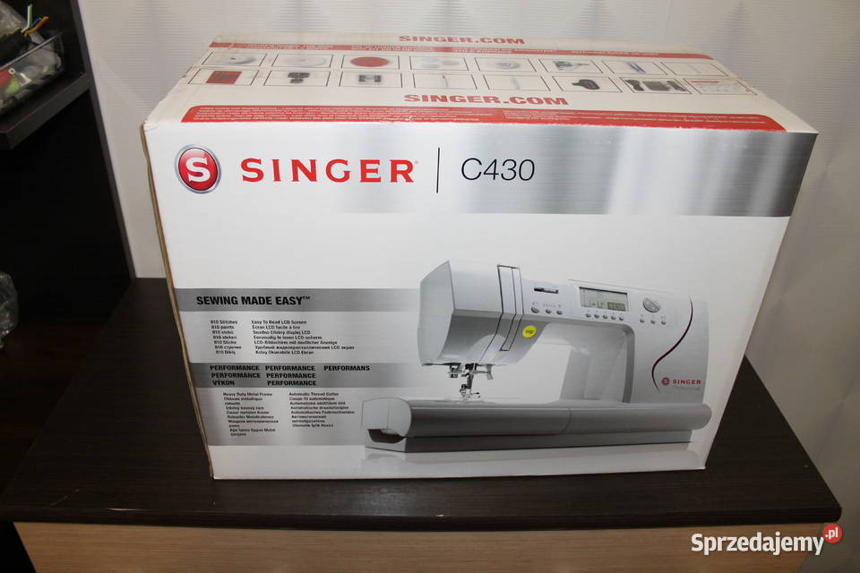 NOWA Maszyna SINGER Professional C 430 Gwarancja AGD