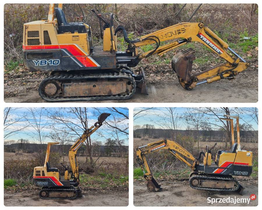 Koparka YANMAR YB10 Koparki Małuszyn