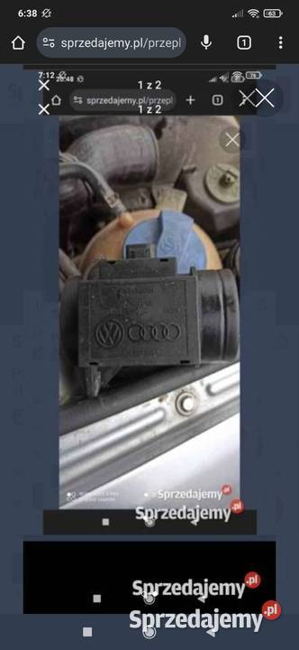 Przepływomierz Pierburg audi VW skoda Seat Chełm sprzedam