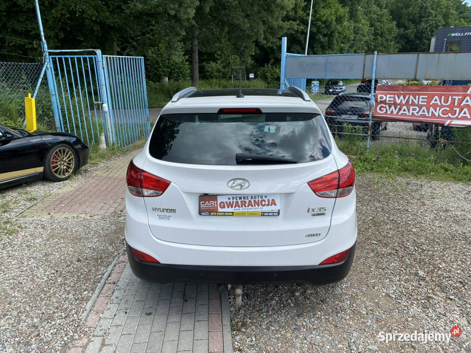 Hyundai ix35 20crdi 4x4 AWD skóry ledy Navi elektrochrom. lusterka boczne pomorskie Gdańsk sprzedam
