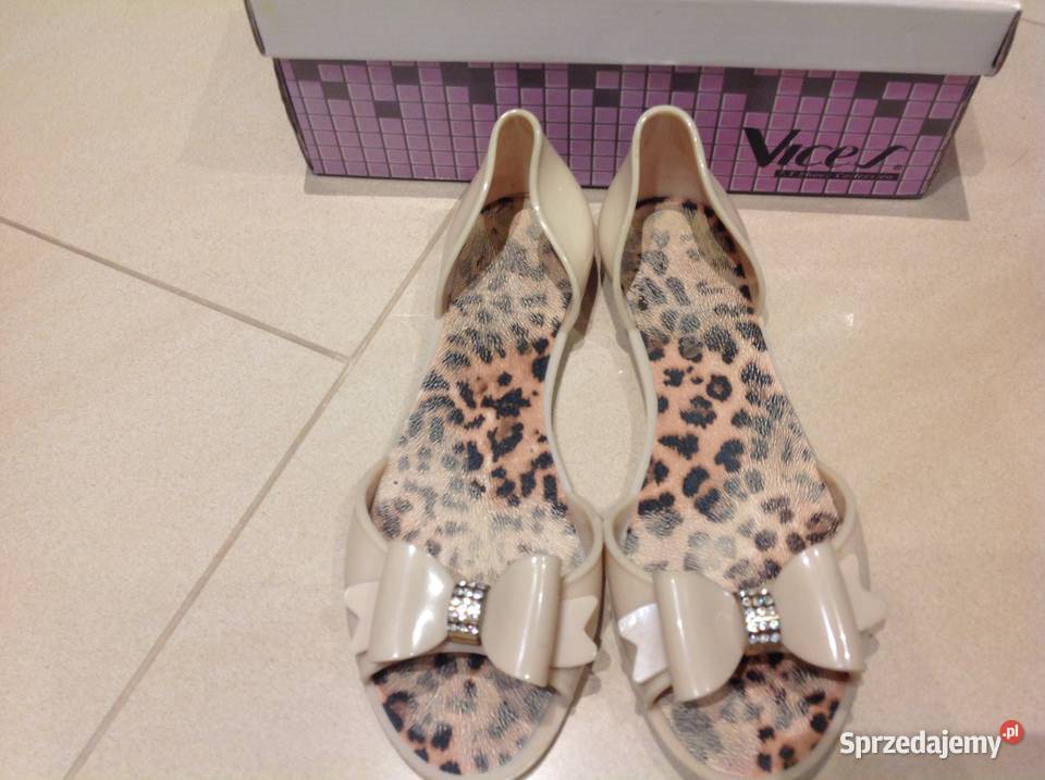 Sandałki Gumowe VICES r 36 kokardka Nowa Sól