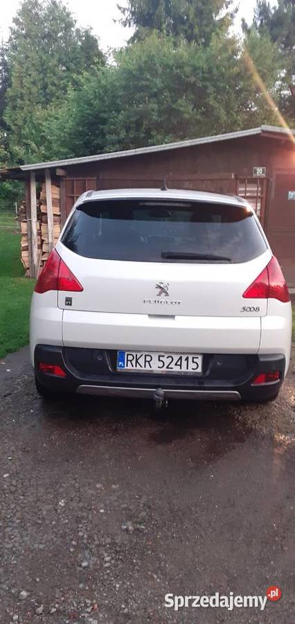 Sprzedam Peugeota 3008 bogato wyposażonego Korczyna