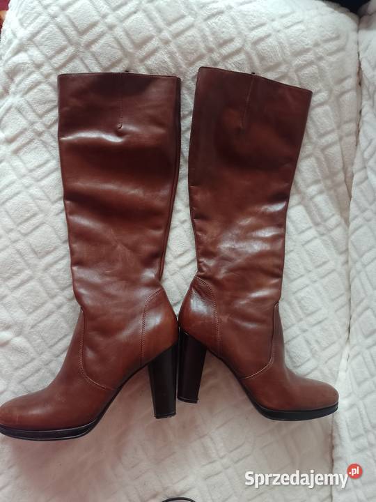 41 Real Leather Skórzane Kozaki z Madrytu Top Kraków