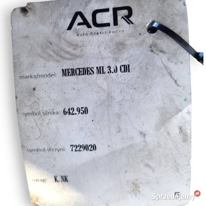 REDUKTOR SKRZYNI BIEGÓW 2512700501 Mercedes ML osobowe