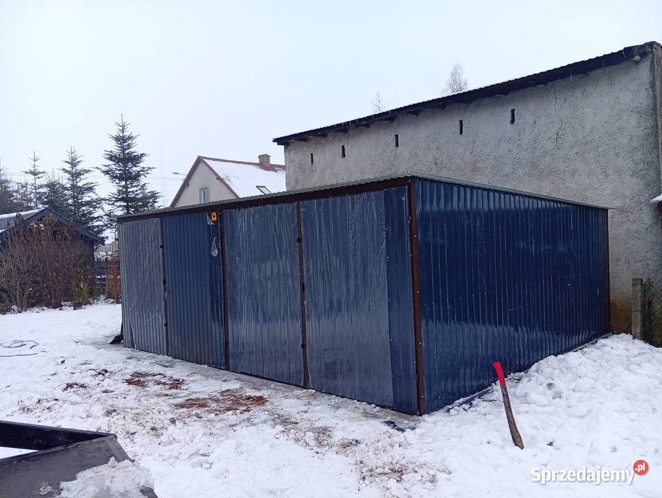 Garaże blaszane bramy garażowe skręcane Syców