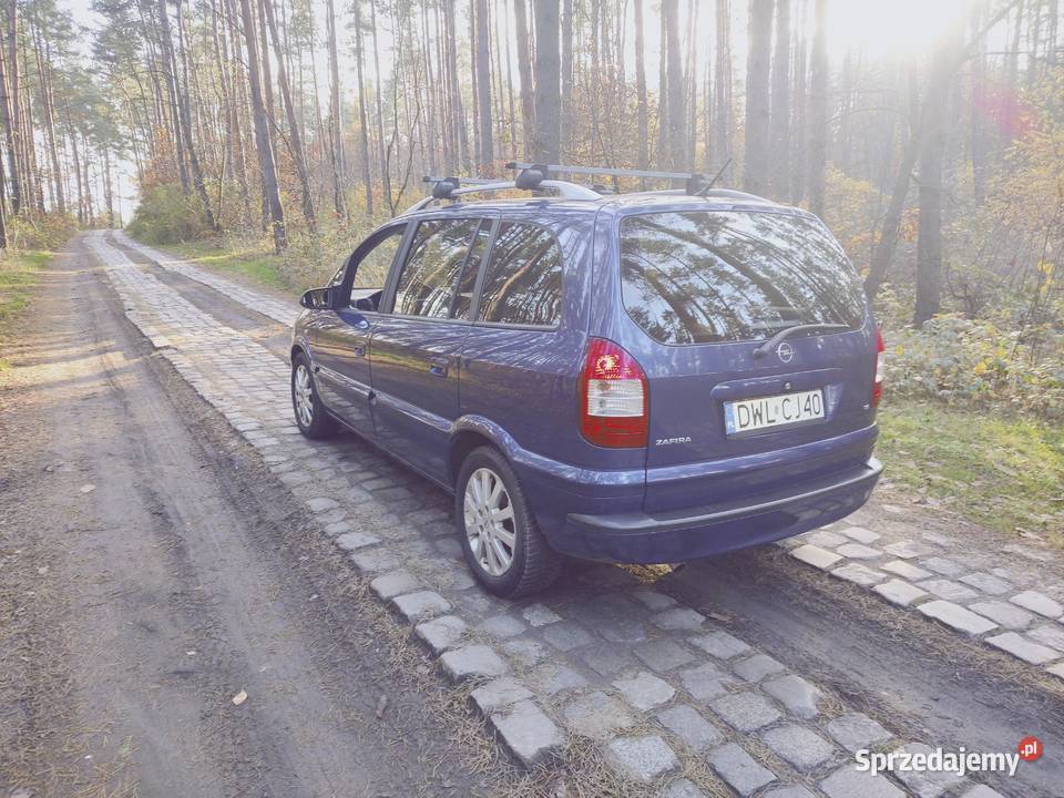 Opel Zafira 7mio osobowy benzynagaz Zafira Środa Śląska sprzedam