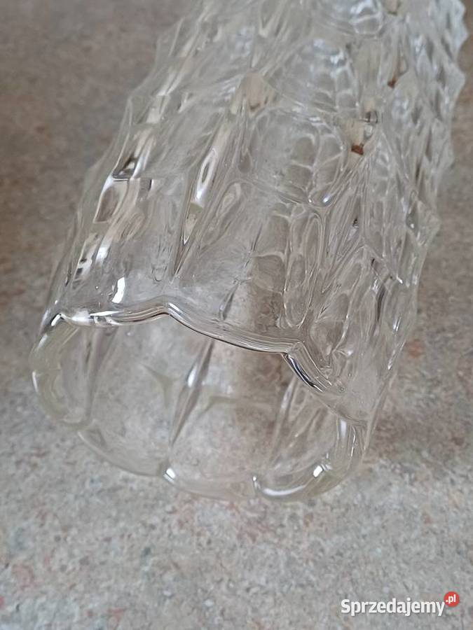 vintage wazon szkło Nowy Targ sprzedam