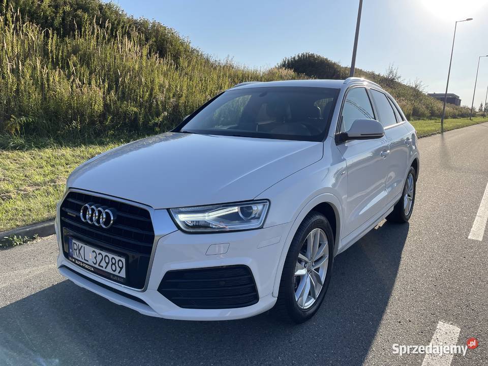 AUDI Q3 SLINE 20 TFSI QUATTRO Panorama Ledy sprowadzony podkarpackie Kolbuszowa