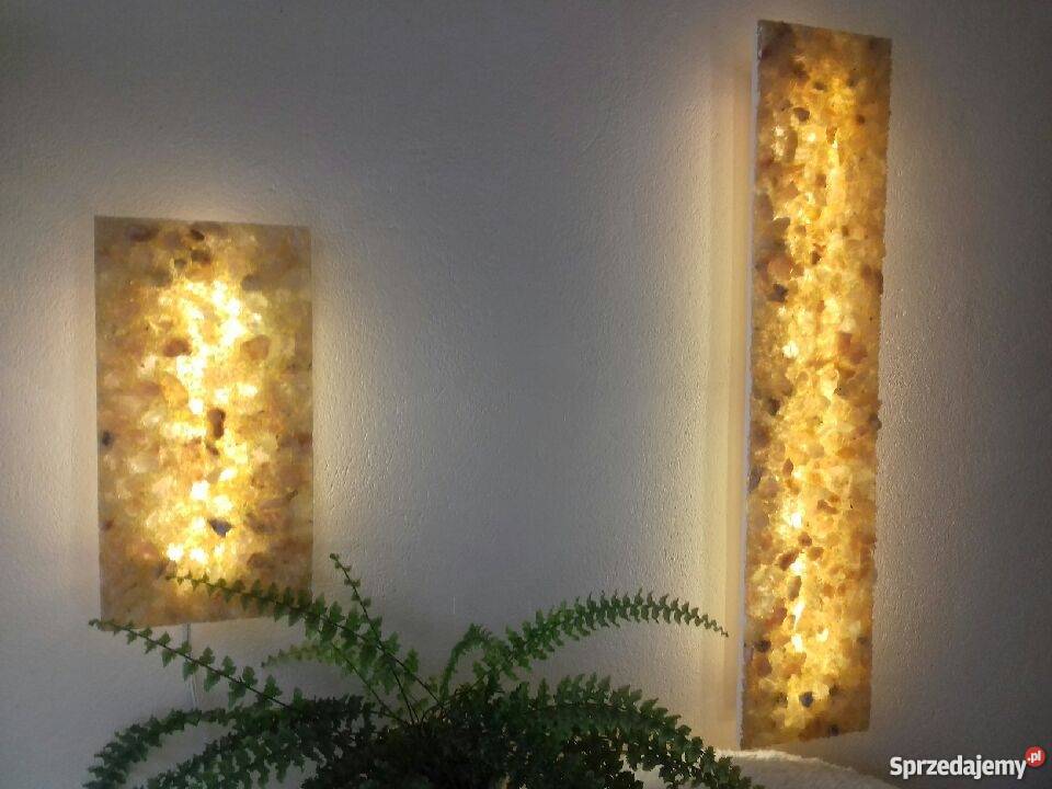 Kinkietlampa solna zdrowotna dekoracja inhalator Oświetlenie