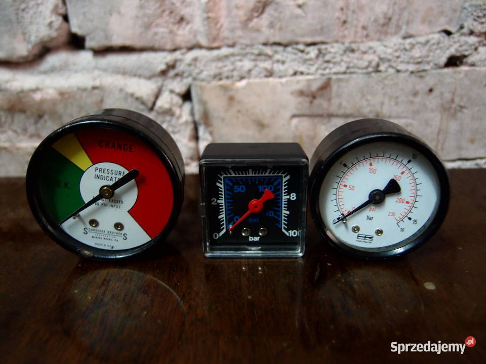 Manometry ciśnienia 10Bar 16bar 60psi produkcja