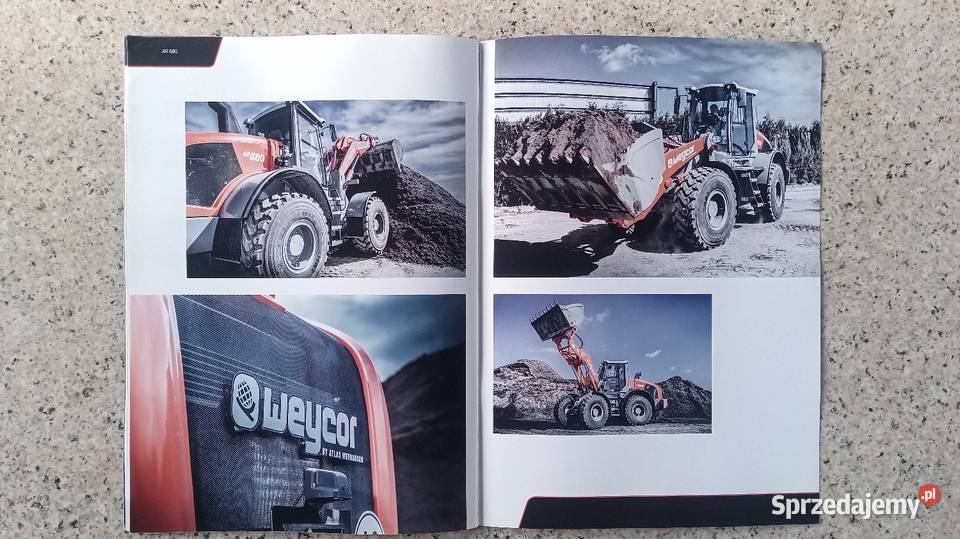 WEYCOR AR680 By Atlas Ładowarka kołowa Poradniki, albumy i reportaże