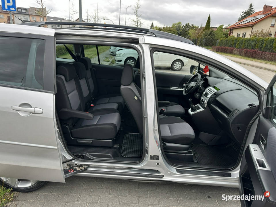 Mazda 5 7 miejsc klimatronik tempomat hak mocny pełny VAT pomorskie Wejherowo sprzedam
