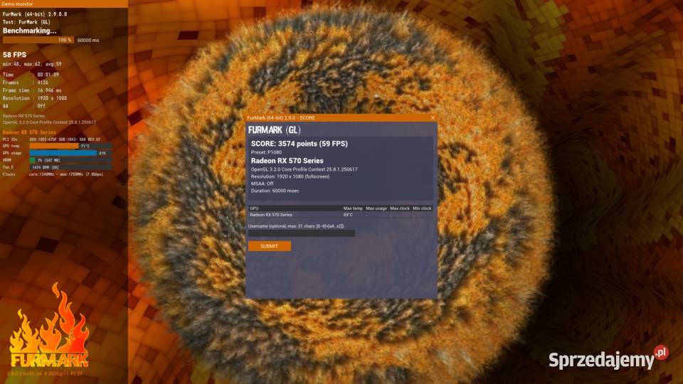 Komputer I56500 16GB Ram RX570 8GB ASUS ROG Ostrów Wielkopolski