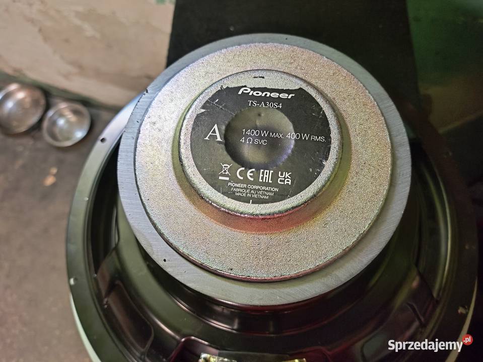 Skrzynia basowa bassowa tuba Pioneer TSA30S4 Niegowonice