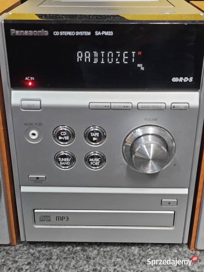Wieża stereo Radio Panasonic SCPM33 Kraków