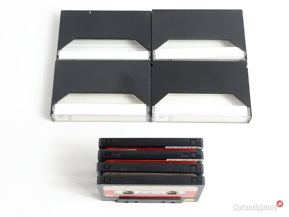 Zestaw 4 kaset magnetofonowych BASF ferro super kaseta lubelskie Biłgoraj