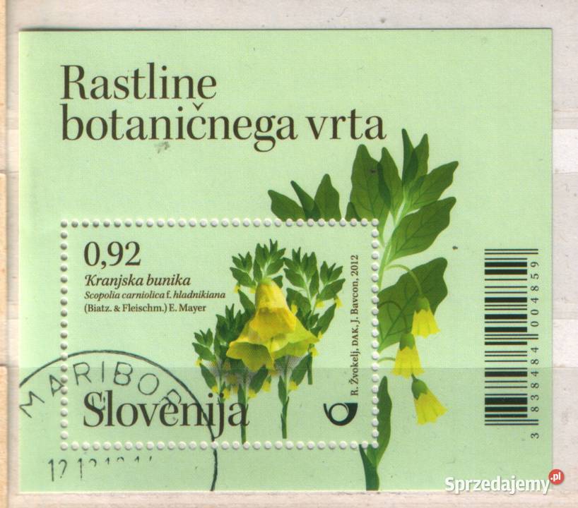 Zn Słowenja Mi bl 60 61 kas 2012 Gliwice