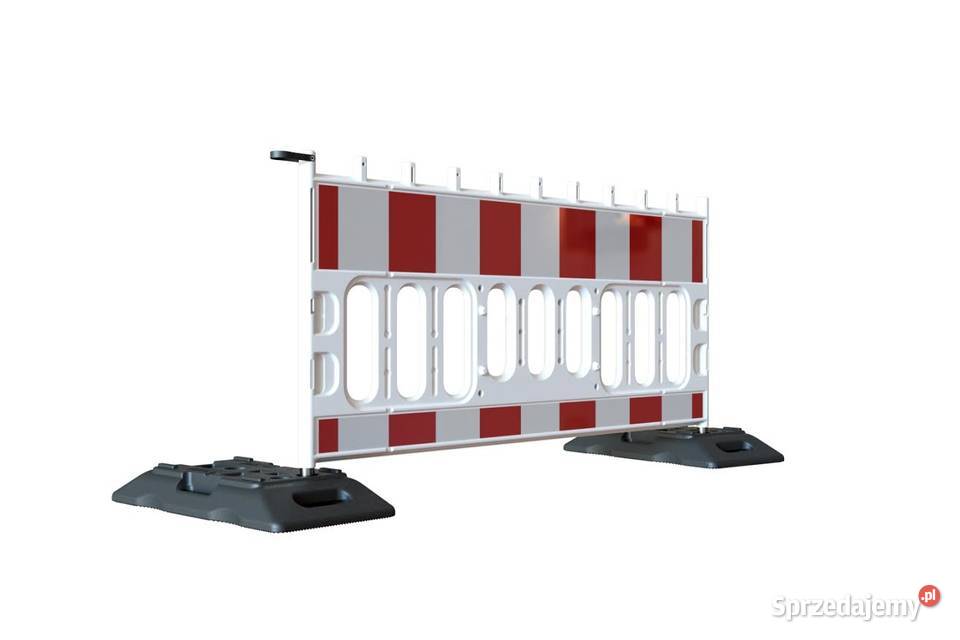 Zapora drogowa PCV typ U20 200 dwa pasy