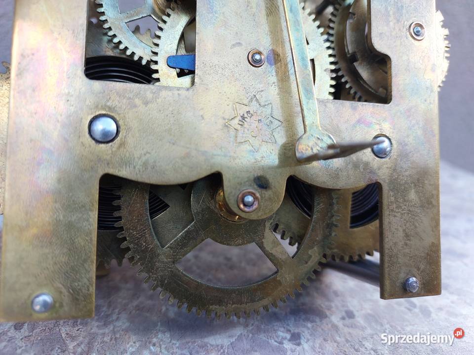 M098 Mechanizm starego zegara ściennego Junghans pomorskie Tczew