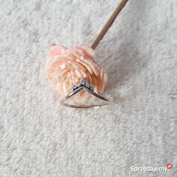 Prosty drobny srebrny pierścionek srebro 925 Szczecin