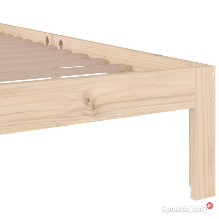 Rama łóżka lite drewno 90 x 200 WM814739 Łóżka Warszawa