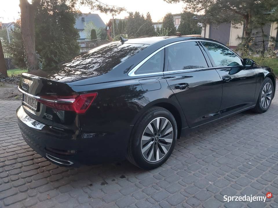 Audi A6 C8 20tdi Quattro 2021r I WŁ salon czujnik zmierzchu podlaskie sprzedam