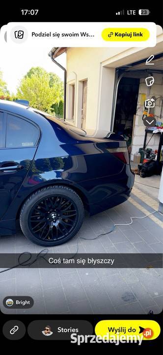 BMW e60 LCI 520d CIC 2010r android 2kpl Alu klimatyzacja Hrubieszów