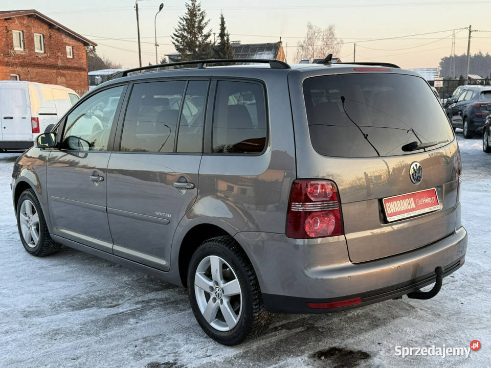 Volkswagen Touran UNITED7osobowy19 pomorskie Dąbrowa