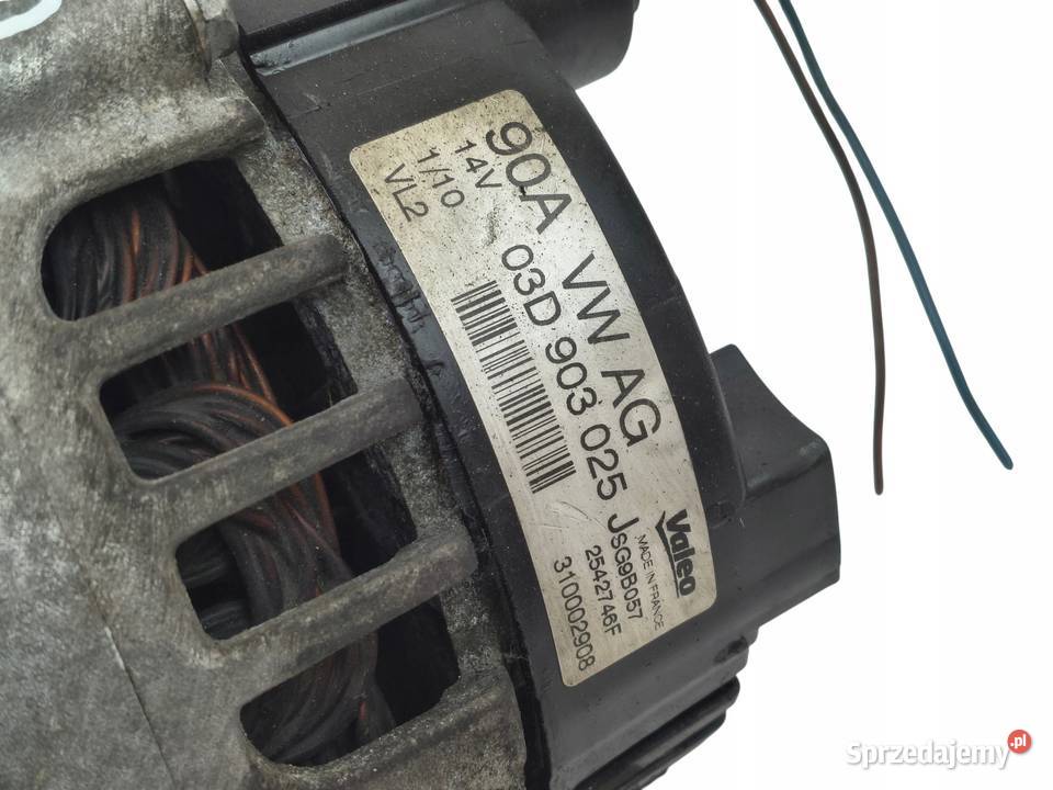 ALTERNATOR VW Polo 6R Fabia II Ibiza 12 90A Chełm sprzedam
