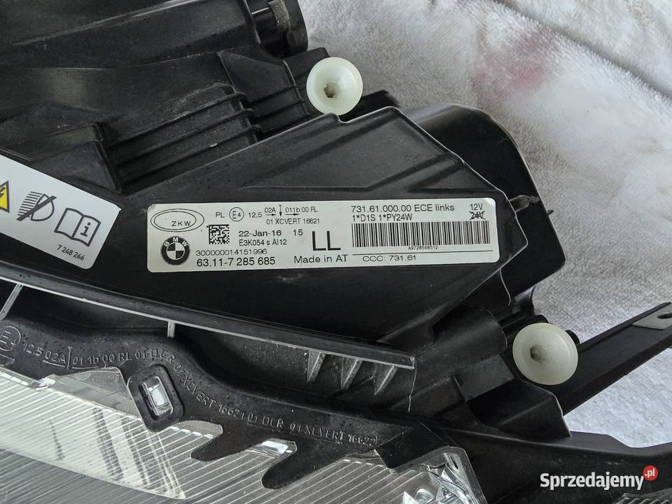 Lampa przednia lewa BMW F34 Xenon Radom