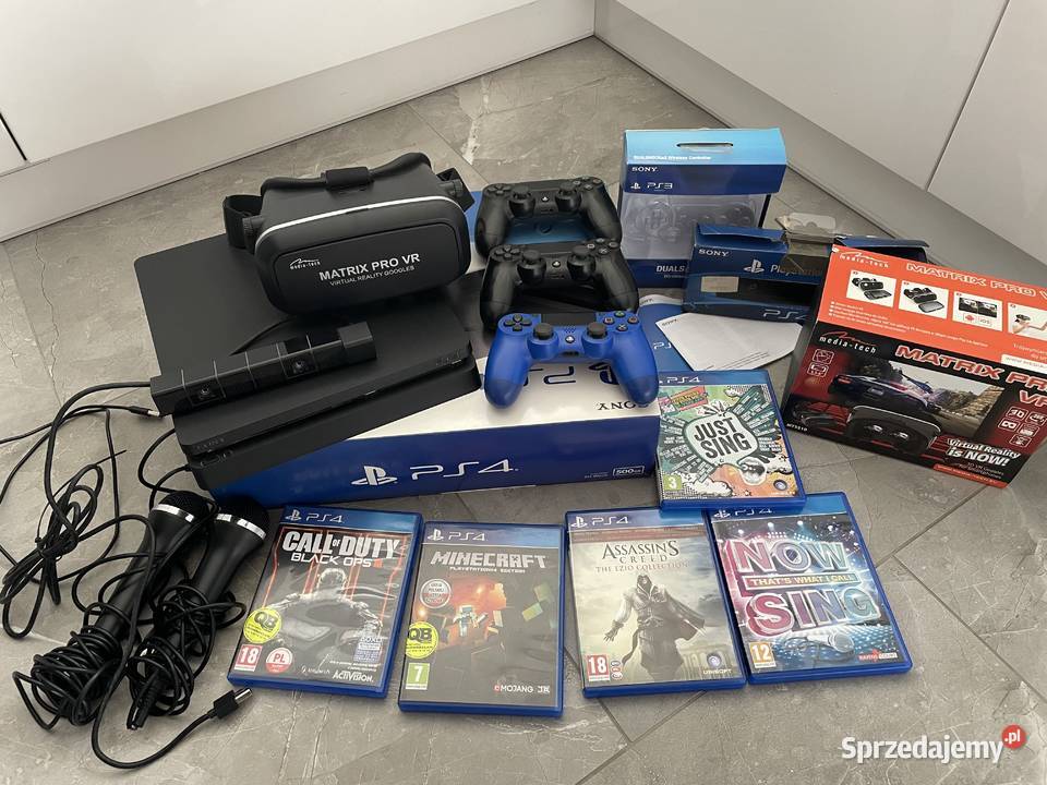 Sony 4 Slim 500GB Pady Kamerka Mikrofon Gry Inowrocław