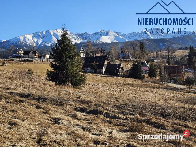 Grunt 694m2 Zakopane