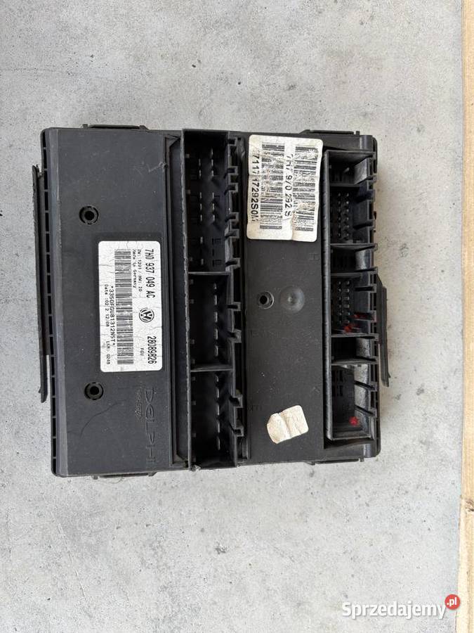 VW T5 Moduł Sterownik komfortu 7H0 937 049 AC osobowe