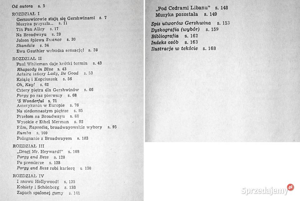 Gershwin Lucjan Kydryński Rok wydania 1982 Chełm