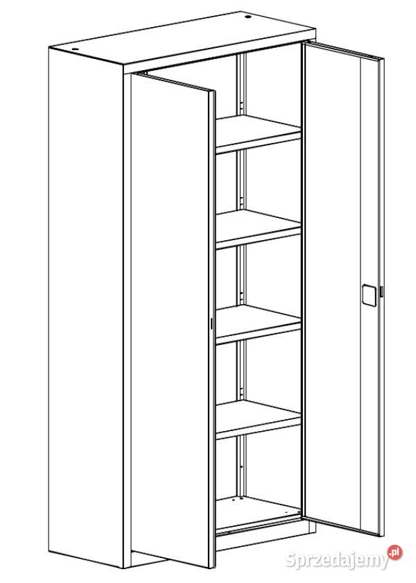 Szafa metalowa RODO na akta i dokum SBM 212