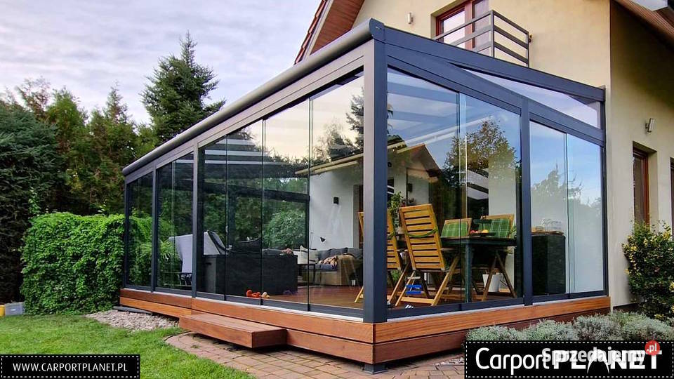 Zadaszenie tarasu ze szkła Łódź sprzedam